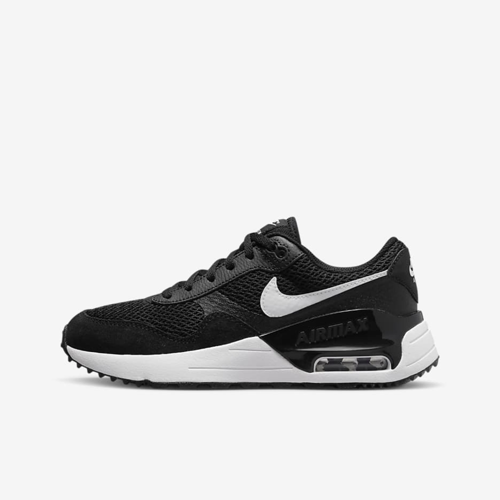 Nike Kids Black and White Air Max Sneakers Boys Size 6 (Big Kid)